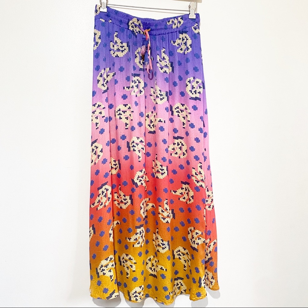 FARM Rio Multicolor Maxi Skirt